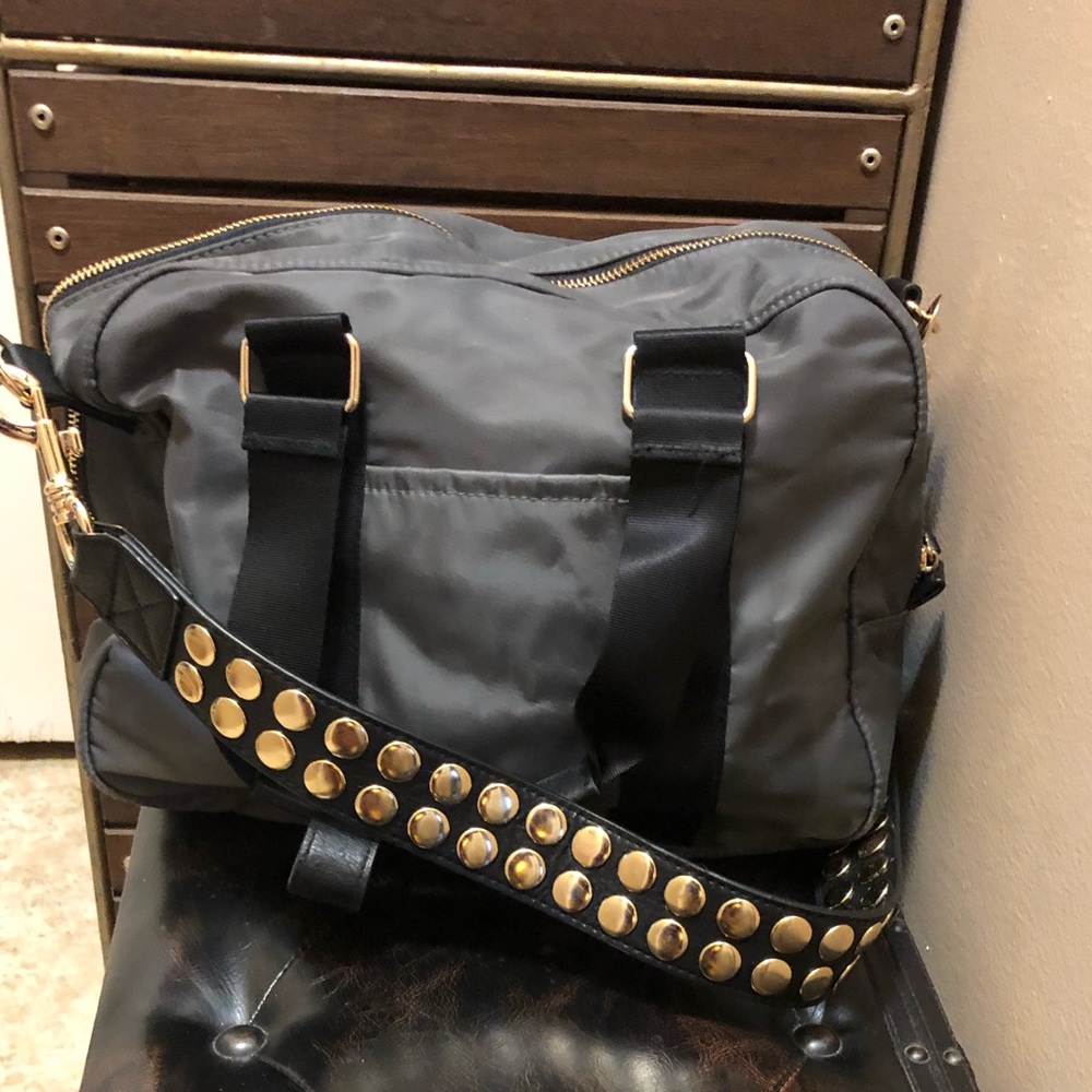 Steve Madden Gray Satchel